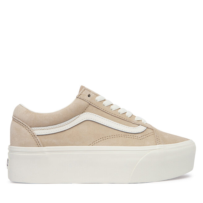 Tenisówki Vans Old Skool Platform VN0009PZ4MG1 Beżowy - kobiece