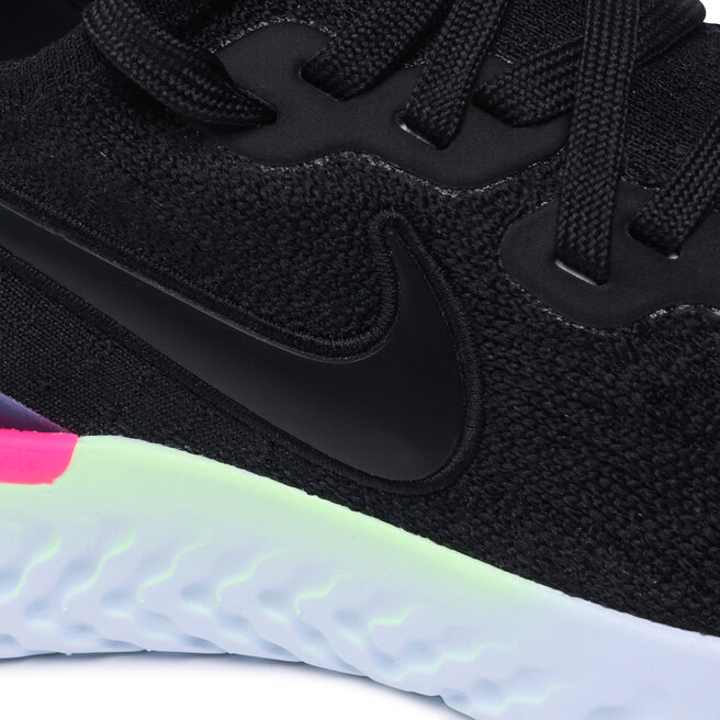 Nike epic react flyknit 2 shop all black