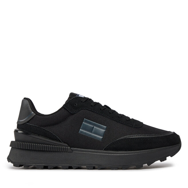 Sneakersy Tommy Jeans Tjm Technical Runner - Czarny
