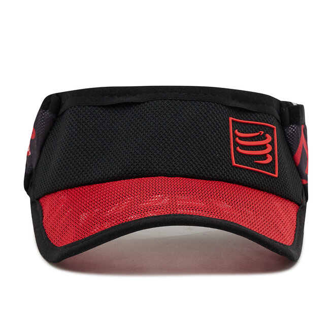 Compressport Kšilt Compressport Spiderweb Ultra Visor 18265 Red/Black