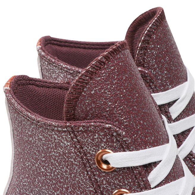 Converse Кецове Converse Ctas Life Hi A03240C Dark Wine/Copper/White
