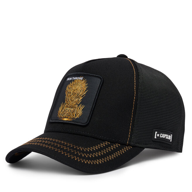 Czapka z daszkiem Capslab CL/HOD/1/PCT/IRO Czarny -