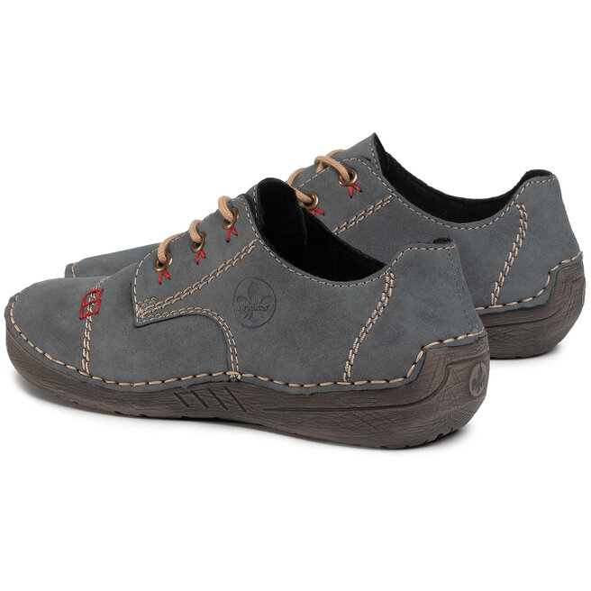 Rieker Polobotky Rieker 52520-15 Blau