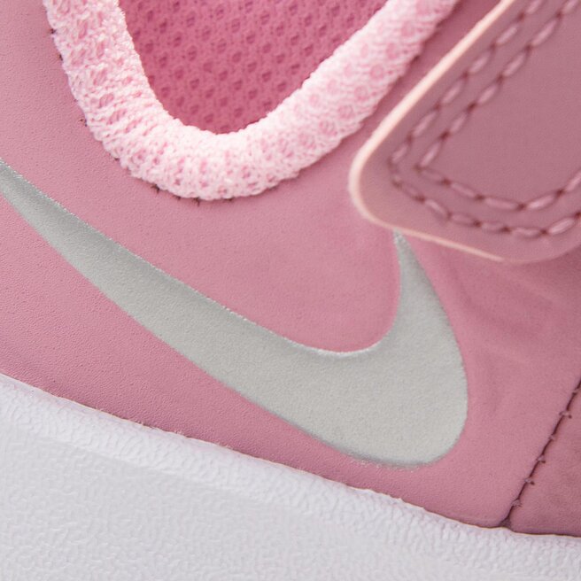Nike star runner pink silver discount