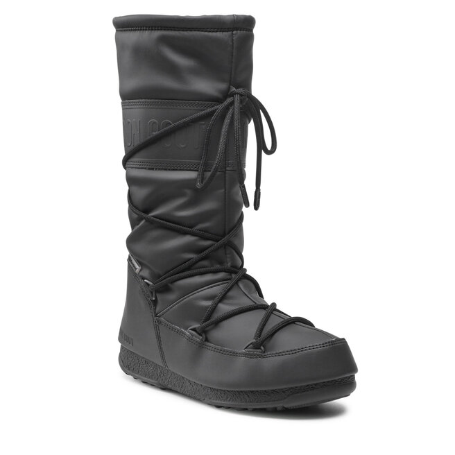 Cizme de zăpadă Moon Boot High Rubber Wp 24010200 Black