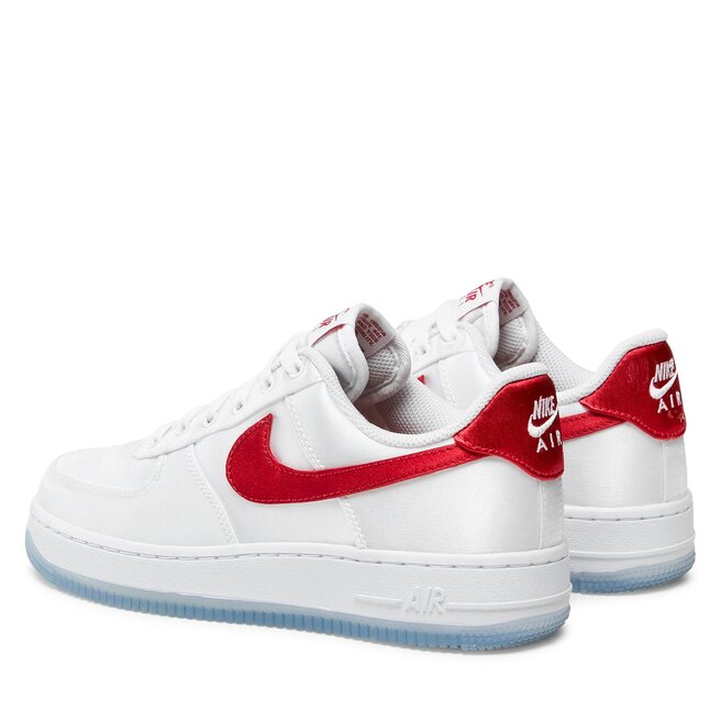 Nike Boty Nike Air Force 1 '07 Ess Snkr DX6541 100 White/Arsity Red