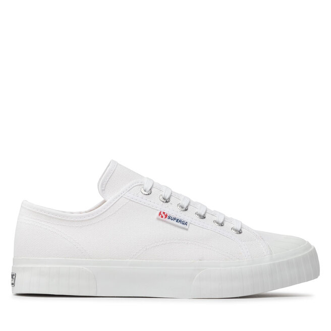 superga stripe white