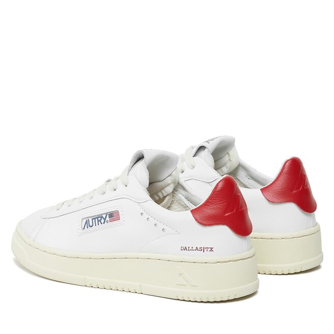 AUTRY Sneakersy AUTRY ADLW NW03 Wht/Red