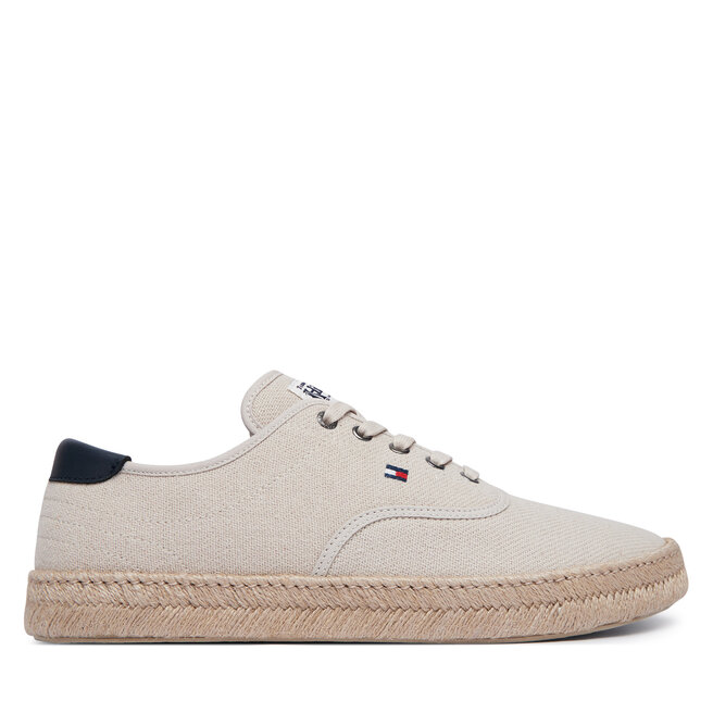 Espadryle Tommy Hilfiger Th Hi Vulc Core Jutte Canvas FM0FM05872 Szary - męskie