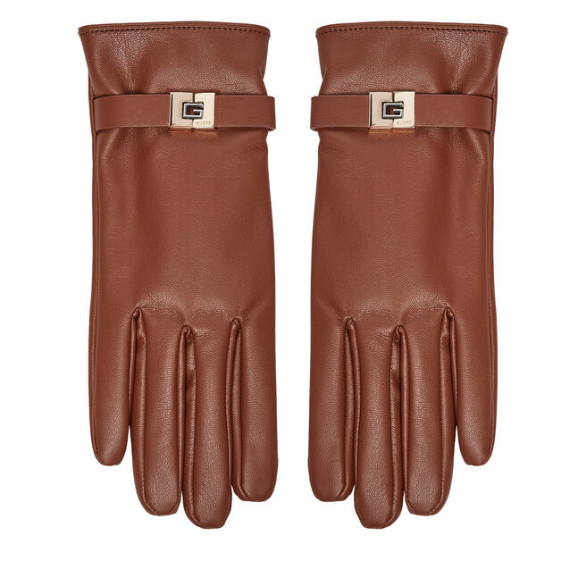 Rękawiczki Damskie Guess AW5188 - Brązowy