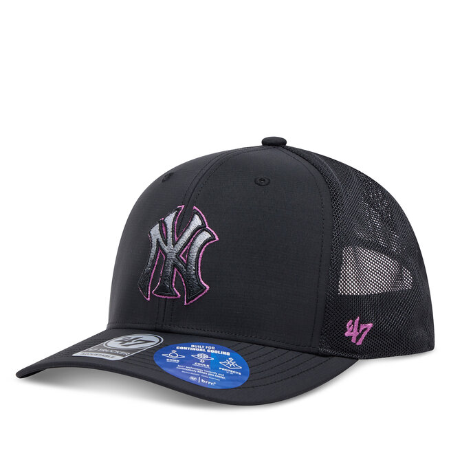 Czapka z daszkiem 47 Brand MLB New York Yankees Volcanic ’47 TRUCKER - Czarny