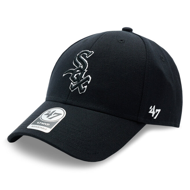Καπέλο Jockey 47 Brand MLB Chicago White Sox '47 MVP SNAPBACK B-MVPSP06WBP-BK Black