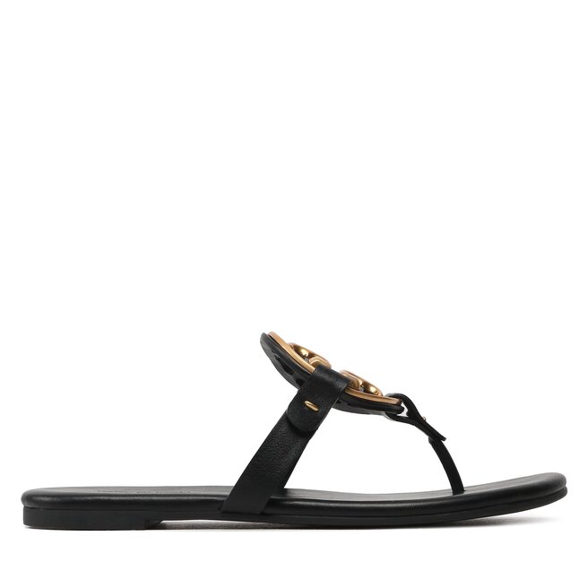 Japonki Tory Burch Metal Miller - Czarny