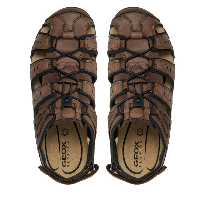 GEOX UO MO SANDAL STRADA mannen Sandalen militair