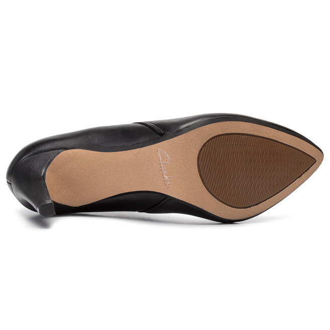 Clarks Laina Violet 261394874 Black Leather epapoutsia.gr