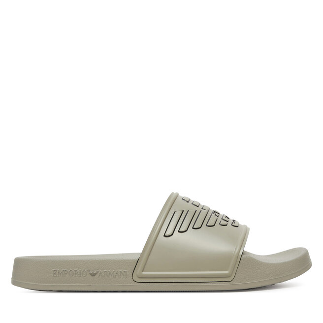 Klapki Emporio Armani XVPS11 XR273 - Beżowy