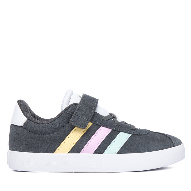 Sneakersy adidas Vl Court 3.0 JH6315 Szary - dziewczęce