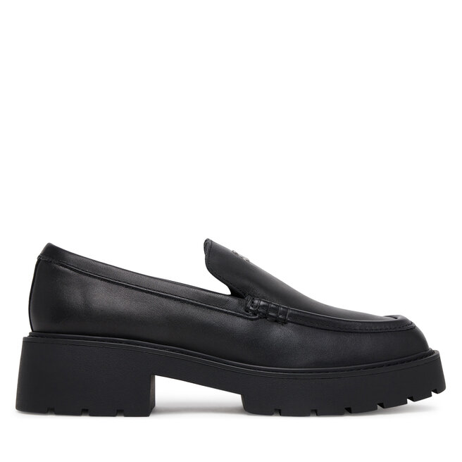 Loafersy Calvin Klein Jeans Chunky Cupsole Ru Patch Lth - Czarny