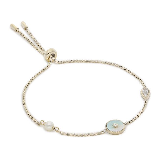 Fossil Pulsera Fossil Val Blue Crush Ombre JF04067710 Gold