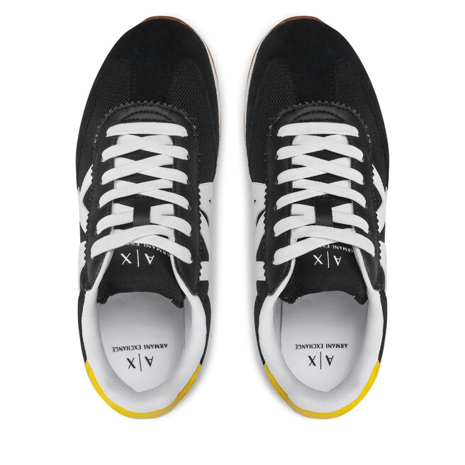 Armani Exchange Sneakers Armani Exchange XUX071 XV527 K673 Black/Op.Wht/Yellow