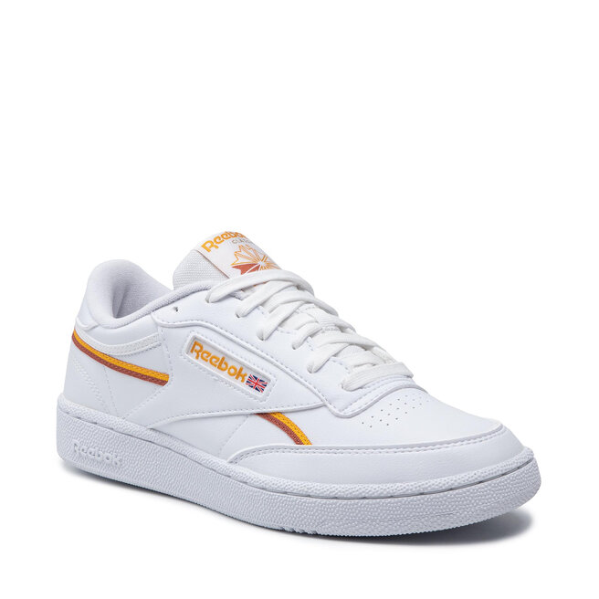 Chaussures Reebok Club C 85 Vegan GX7564 Ftwwht/Cogold/Bakear |  chaussures.fr