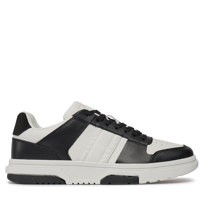 Sneakersy Tommy Jeans Tjm Leather Cupsole 2.0 - Czarny