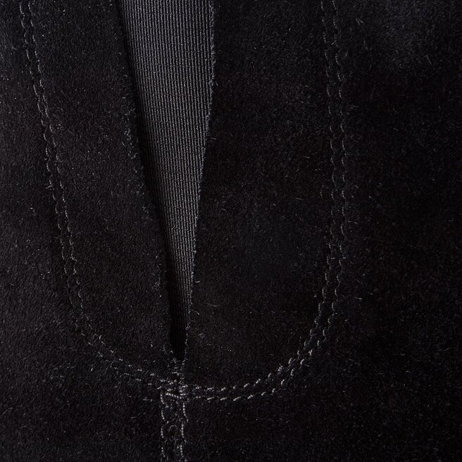 Sztyblety Clarks Dove Madeline 261372224 Black Suede eobuwie .pl