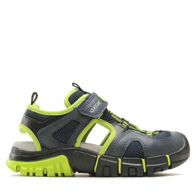 Sandały Geox J Sandal Dynomix Boy - S Granatowy