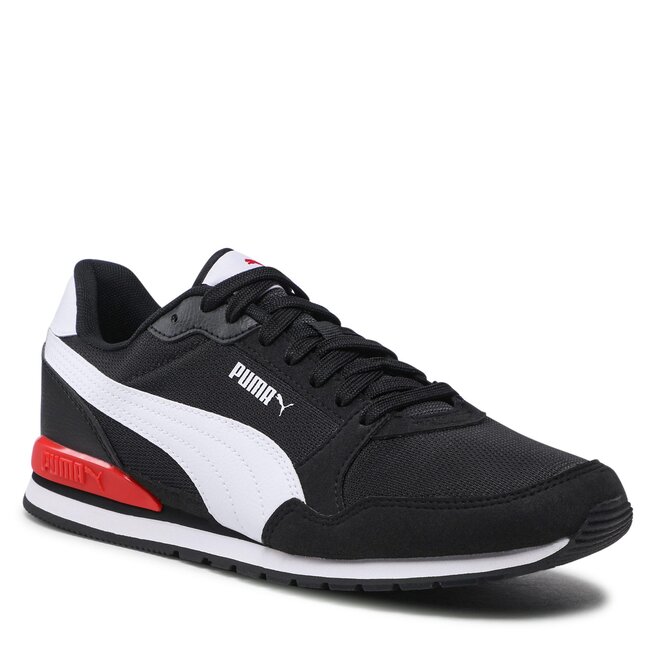 Sneakers Puma St Runner V3 Mesh 384640 08 Black/White/High Risk Red 384640 imagine noua