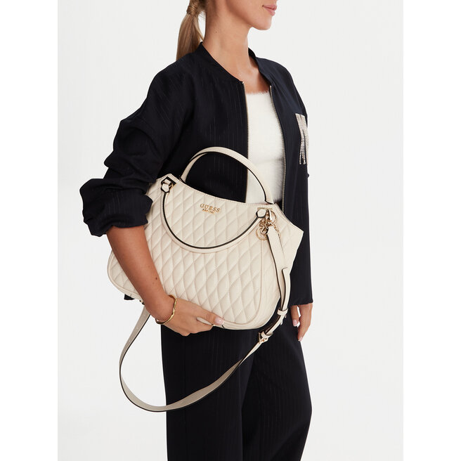Torebka Guess Valla HWQG81 22220 Écru -