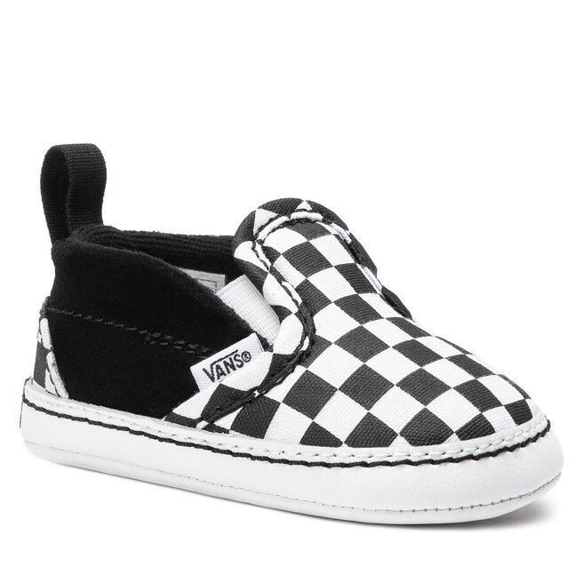 Vans Teniși Vans Slip-On V Crib VN0A2XSLFB71 Black/Truewhite