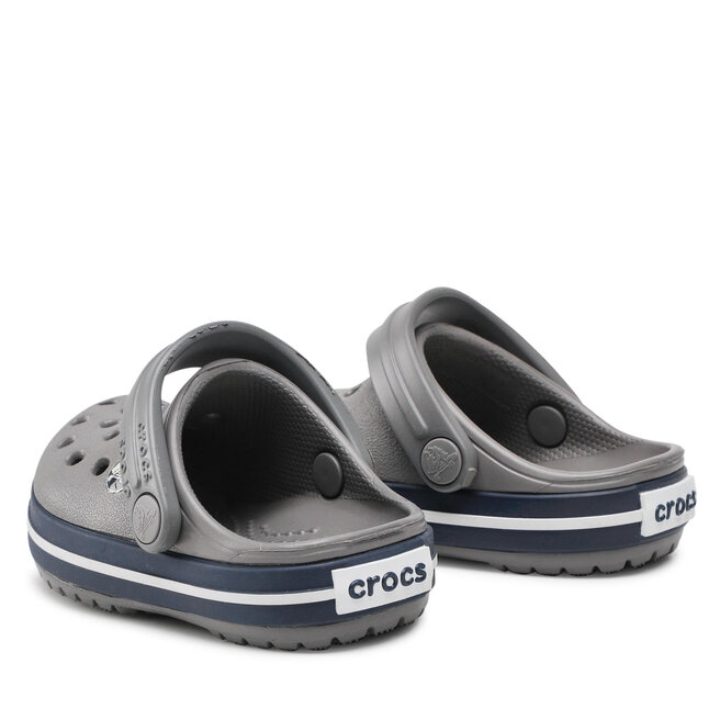 Crocs Șlapi Crocs Crocband Clog T 207005 Fumee/Blue Marine