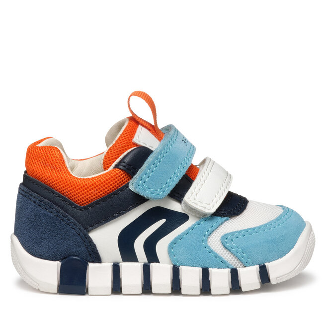 Sneakersy Geox B Iupidoo B3555D 02014 - Niebieski
