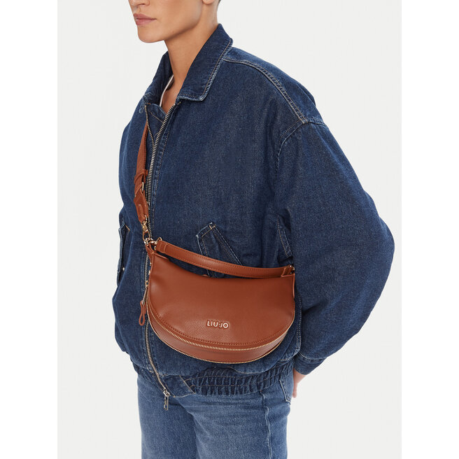 Torebka Liu Jo Ecs S Hobo AF5043 E0058 Brązowy -