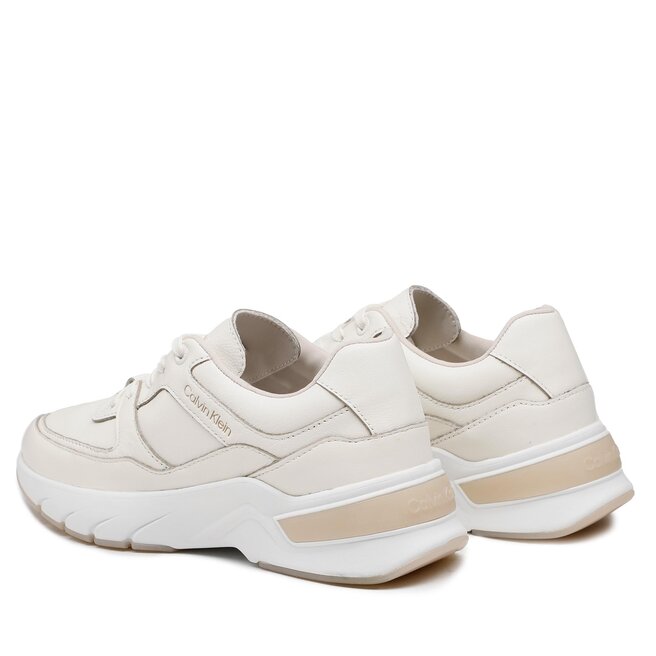 Calvin Klein Sneakers Calvin Klein Elevated Runner Lace Up HW0HW01351 Marshmallow/Feather Gray 0K6
