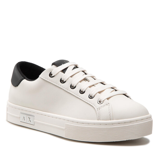 Sneakers Armani Exchange XDX027 XCC14 N480 Off White/Black Armani imagine noua
