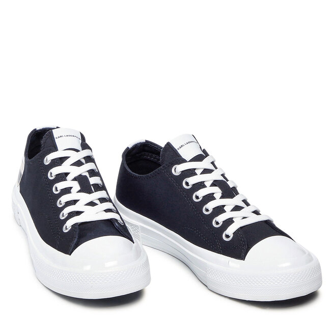 KARL LAGERFELD Кецове KARL LAGERFELD KL60310 Black Canvas