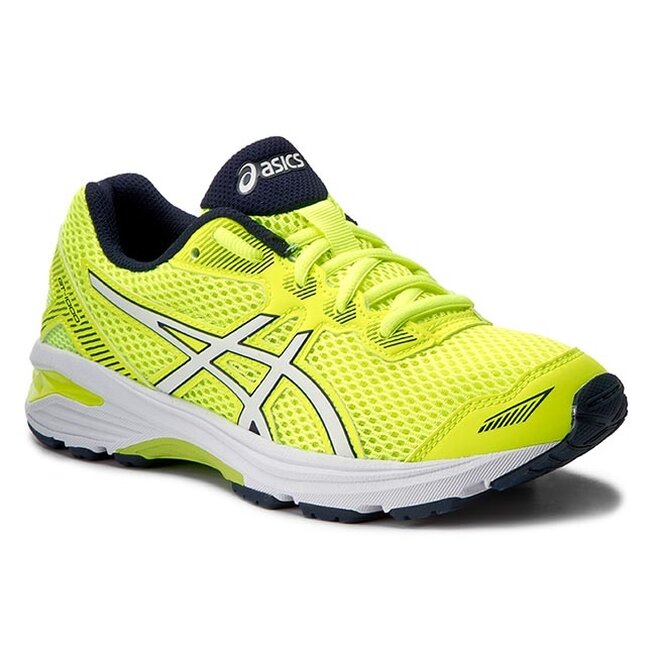 Batai Asics Gt-1000 5 Gs C720N Safety Yellow/White/Indigo Blue •  Www.eavalyne.lt