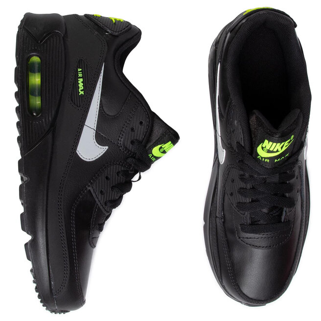 ÐÐ±ÑÐ²ÐºÐ¸ Nike Air Max 90 Gs CV9608 001 Black/Lt Smoke Grey/Volt â¢ Www.obuvki.bg