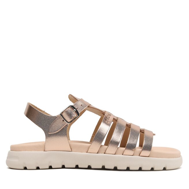 Sandały Geox J Sandal Soleima Gir - D Złoty