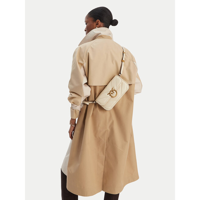 Torebka PINKO Love Box Baguette Al 25-26 PLTT 105083 A2W2 Écru -