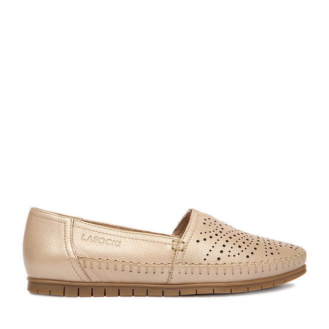 Półbuty Lasocki CEO-WB-MADONNA-12 Beżowy - kobiece