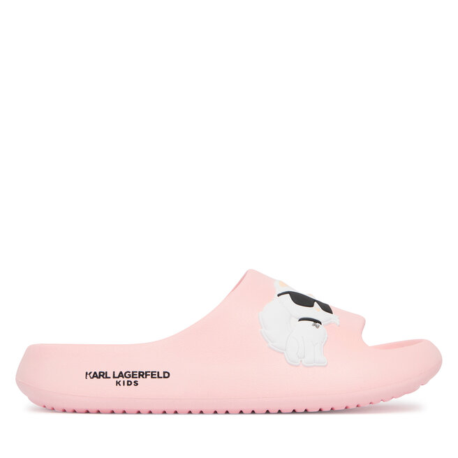 Klapki KARL LAGERFELD Z31172 M Różowy -