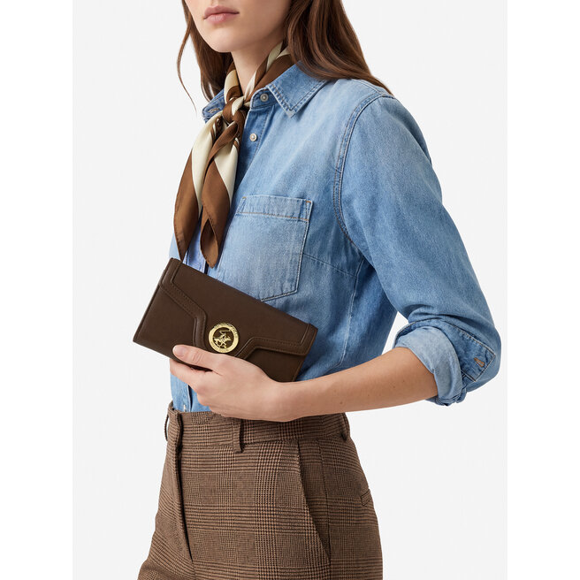 Portfel Beverly Hills Polo Club CWBEO-BHPC-W1-010-SS26 Brązowy -