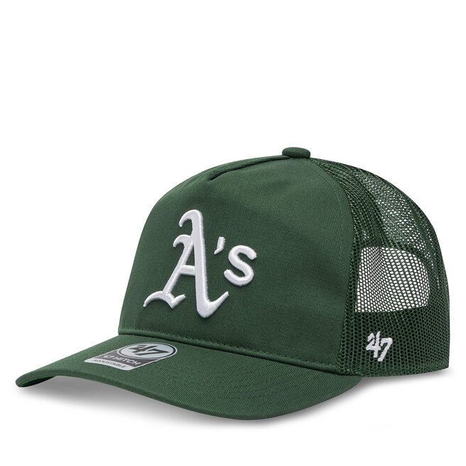 Czapka z daszkiem 47 Brand MLB Oakland Athletics Mesh '47 HITCH - Zielony