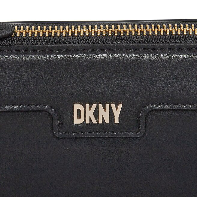 DKNY Geantă DKNY Gramercy Sm Shoulder R333CY40 Blk/Gold BGD