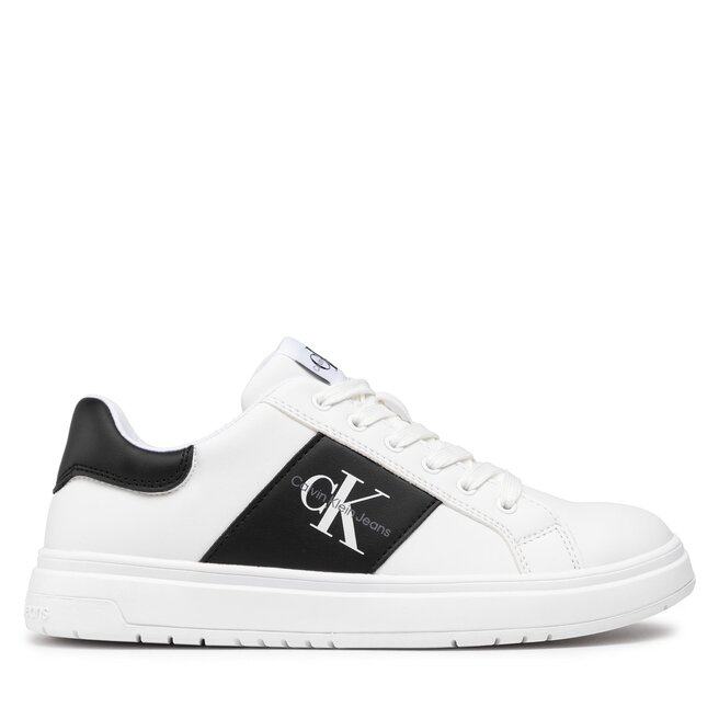 Calvin Klein Jeans Αθλητικά Calvin Klein Jeans Low Cut Lace-Up Sneaker V3X9-80338-1355 S White/Black X002