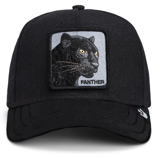 Czapka z daszkiem Goorin Bros Panther Field 100 - Czarny