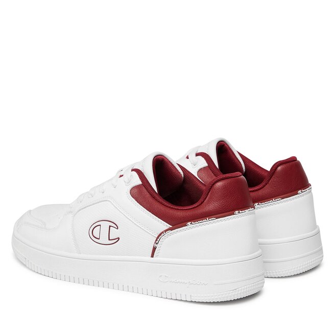 Champion Sneakersy Champion Rebound 2.0 Low Low Cut Shoe S21906-WW011 Wht/Red