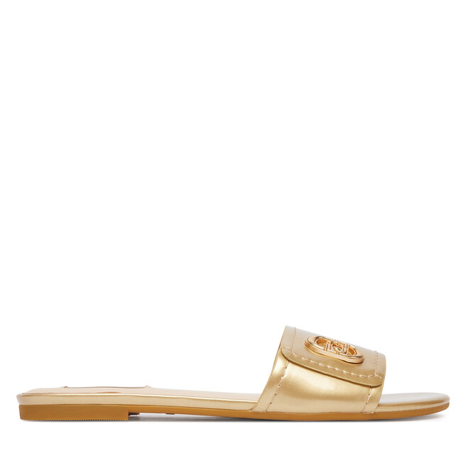 Klapki Liu Jo Sandy 03 SA6127 EX029 Złoty -